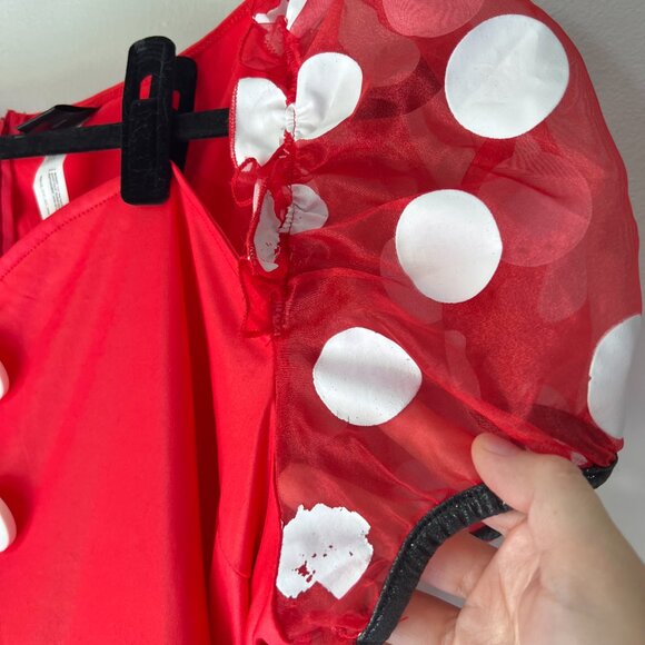 Disney Minnie Mouse Dress & Ears Adult 2XL (18–20) | Cosplay Halloween Costume - Picture 15 of 16